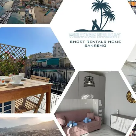 Wh - Attico Monolocale Con Parcheggio Gratuito E Grande Terrazza - A 5 Minuti Dal Centro - Wifi Sanremo